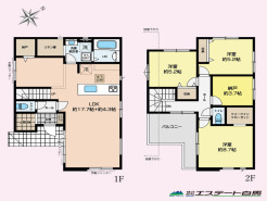 4号棟 家族の顔が見えるリビングイン階段
