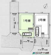 1号棟 角地で開放感あります