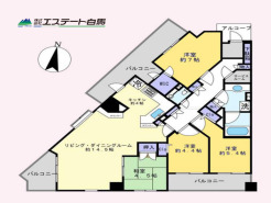 風通しの良い角部屋です。