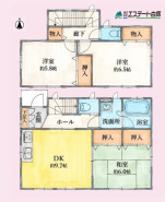 全居室2面採光の明るい家