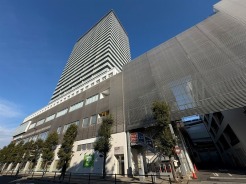 駅直結のタワーマンションです。管理も行き届いてきれいです。