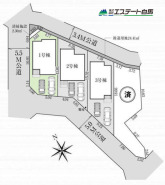 1号棟 角地で開放感あります