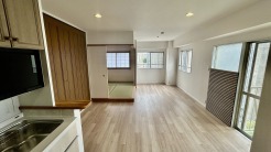 角部屋の為、窓もたくさんあり光もたくさん入ります。