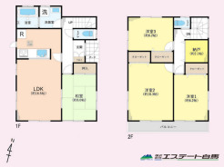 全居室6帖以上のゆとりある間取りです。
