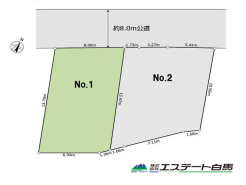 1号地 区画図