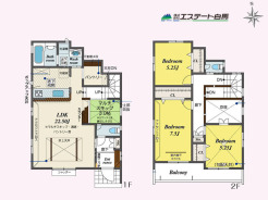 家族の顔が見えるリビングスルー階段