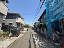 1号棟 角地で開放感のある新築戸建です。