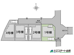 1号棟 角地で開放感あります