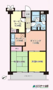 南東向きのお部屋