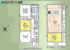 プライバシー性の高い2階リビング