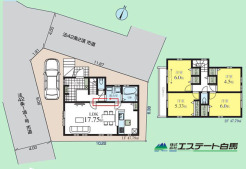 各居室2面採光でたくさん光も入る4LDK