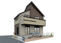 完成予想パース（外観）