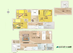 全居室２階の使いやすい間取り