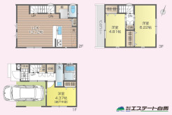 雨の日でも濡れにくいビルトイン車庫