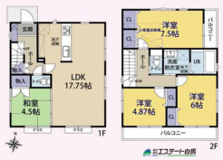 全居室２面採光の明るい家