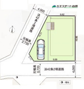 角地で開放感あります