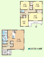 全居室2面採光の明るい家