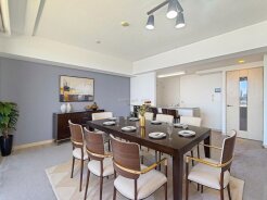 【ＬＤＫ／約21.0帖】
約２１帖の広々ＬＤＫは、家具の配置も自由自在です。
※家具はＣＧ合成によるものです。