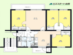 ゆとりある4ＬＤＫの間取り