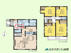 周遊性のよい家事のしやすい水回り