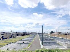 全128区画の広大な分譲地。是非現地で見てみてください！