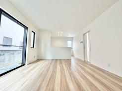 家族団らんの時間も増えそうな、くつろぎのＬＤＫ。
