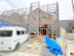 今なら建築中の住まいをご覧いただけます。構造体の質問もお気軽に。
