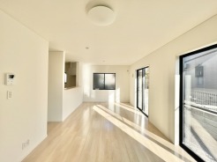 家族団らんの時間も増えそうな、くつろぎのＬＤＫ。
