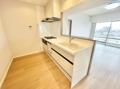 システムキッチン、バスユニットも新品に入れ替えてあります。快適な新生活を。
