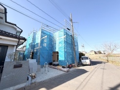 今なら建築中の住まいをご覧いただけます。構造体の質問もお気軽に。
