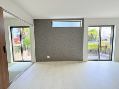 17帖の広いLDKで快適に過ごせます