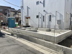今なら建築中の住まいをご覧いただけます。構造体の質問もお気軽に。
