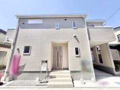 モダンな外観が、心地よい暮らしを予感させます