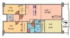 水回り・内装リノベーションの3LDK