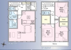間取図　
ゆとりのある空間設計で、家族のくつろぎを育む心地よい住まい
