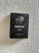 新しいインターフォンが嬉しいですね。