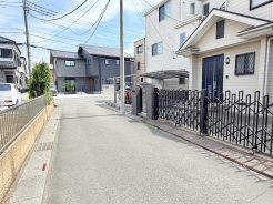 閑静な住宅街です。