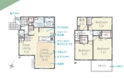 草加市両新田西町