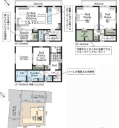 現況と相違がある場合は現況を優先させていただきます。

区画図