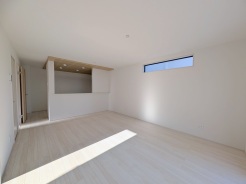 家族団らんの時間も増えそうな、くつろぎのＬＤＫ。
