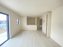 開放感と採光にこだわったＬＤＫ。
