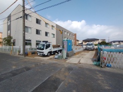 今なら建築中の住まいをご覧いただけます。構造体の質問もお気軽に。
