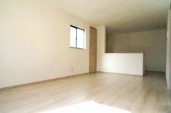 A号棟 リビングは家具の配置も思いのまま。自由度が高い設計です。
