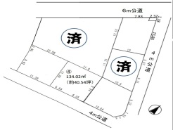 図面と現況が異なる場合は現況を優先させていただきます。