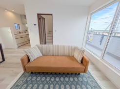 朝から日差しいっぱい、 早起きしたくなるＬＤＫ。
