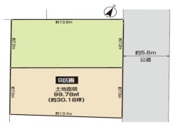 図面と現況が異なる場合は現況を優先させていただきます。
