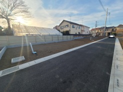 広々とした敷地で、新しい暮らしが始まります。