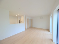 快適性とゆとりをデザインしたリビングは、広々した１５.７５帖。
