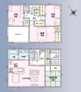 1号棟 図面と現況が異なる場合は現況を優先させていただきます。
