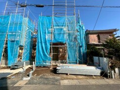 今なら建築中の住まいをご覧いただけます。構造体の質問もお気軽に。
